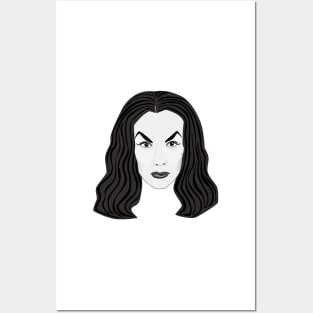 Glamorous Vampira Posters and Art